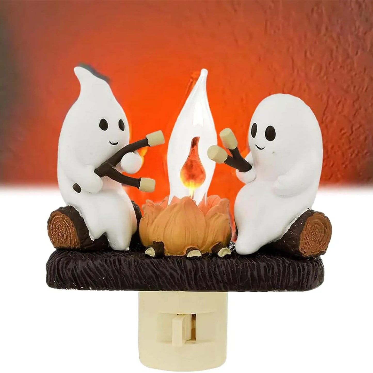 Bonfire Flickering Night Light Bonfire Flame Halloween Night Light 3D LED Small Electric Simulation Bonfire Star Night Light