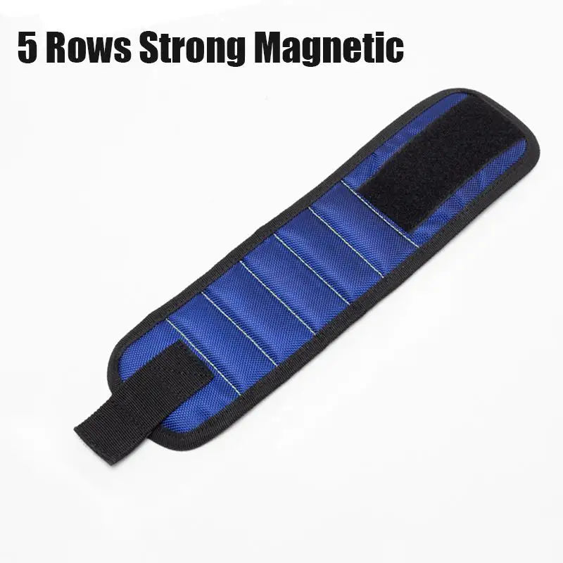 Strong Magnetic Wristband Portable Tool Bag Electrician Adjustable Wrist Belt Screws Small Metal Nails Bolts